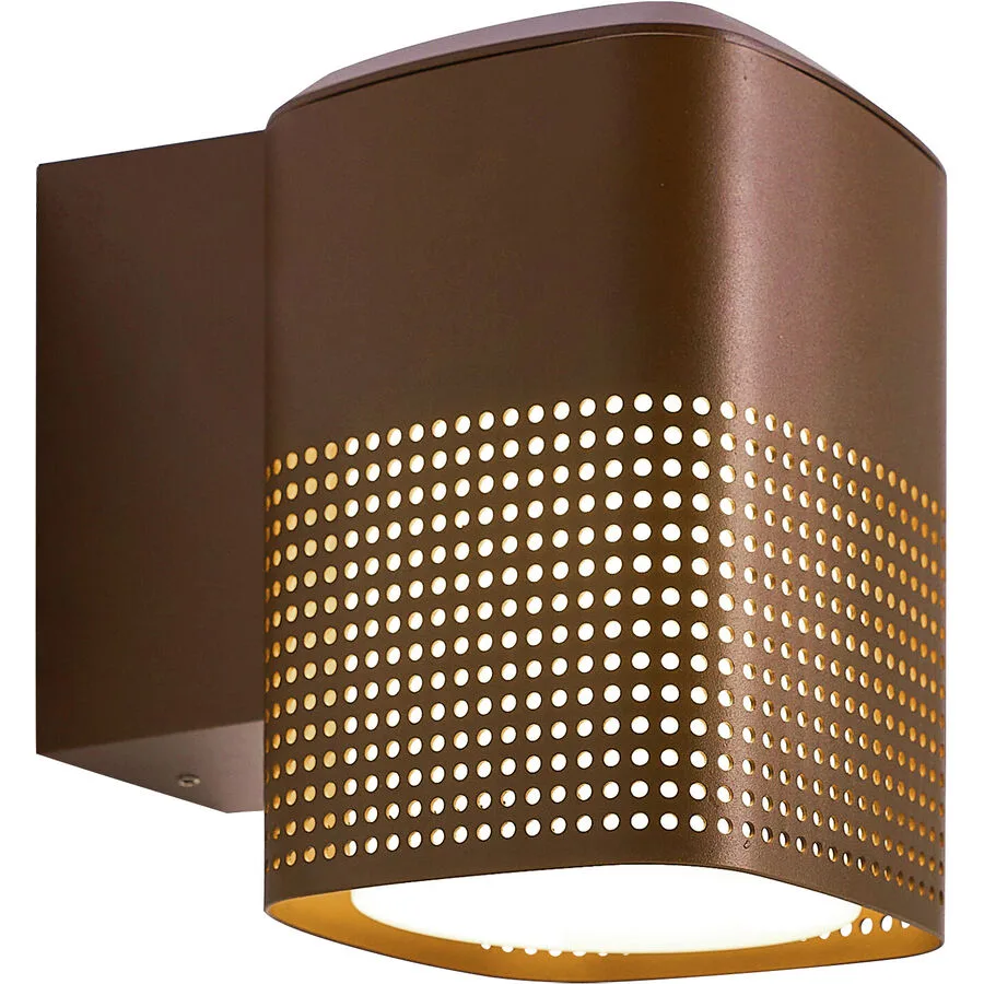 Wandlampe aussen Sidara Aluminium braun