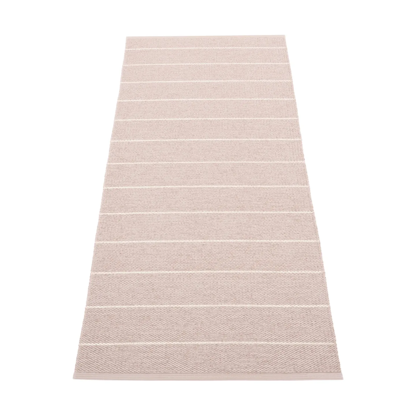 Pappelina Carl gångmatta Pale rose/pearl pink, 70x180 cm