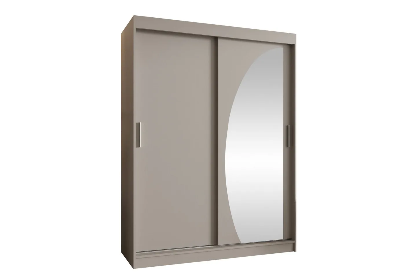 Amira Garderob m. Spegel 150x200 cm - Beige