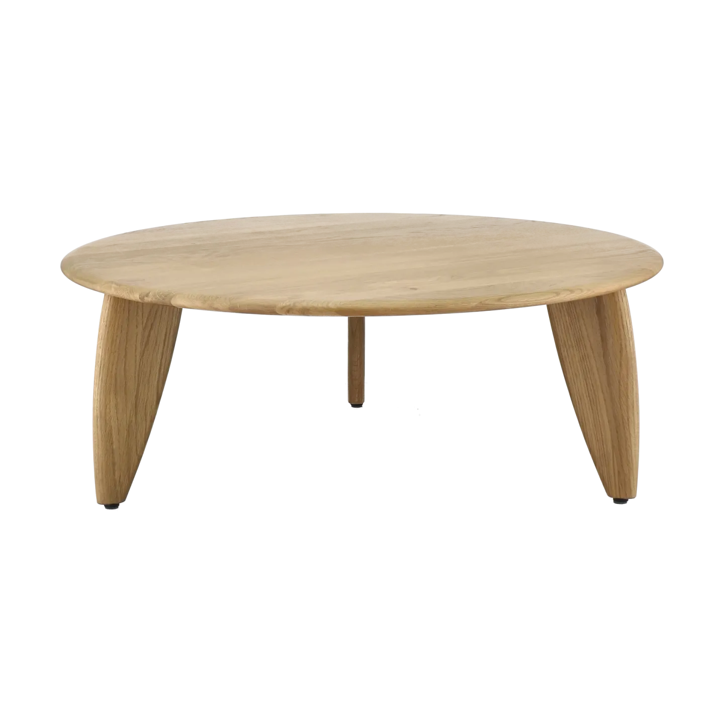 1898 Lyckeby Couchtisch Ø80x29 cm Natur lackierte Eiche