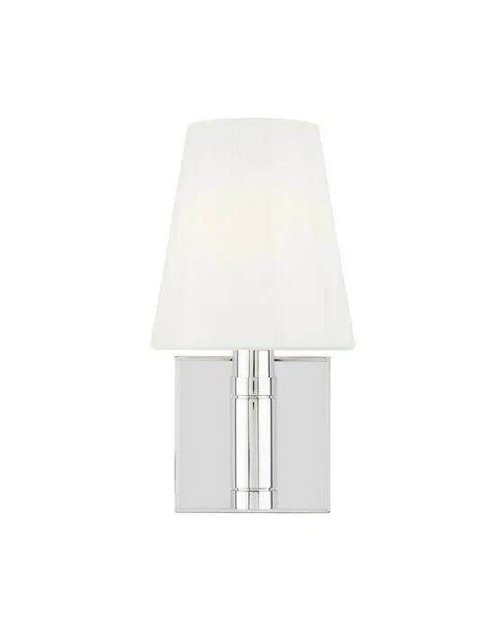 Beckham Classic Square Sconce Nickel