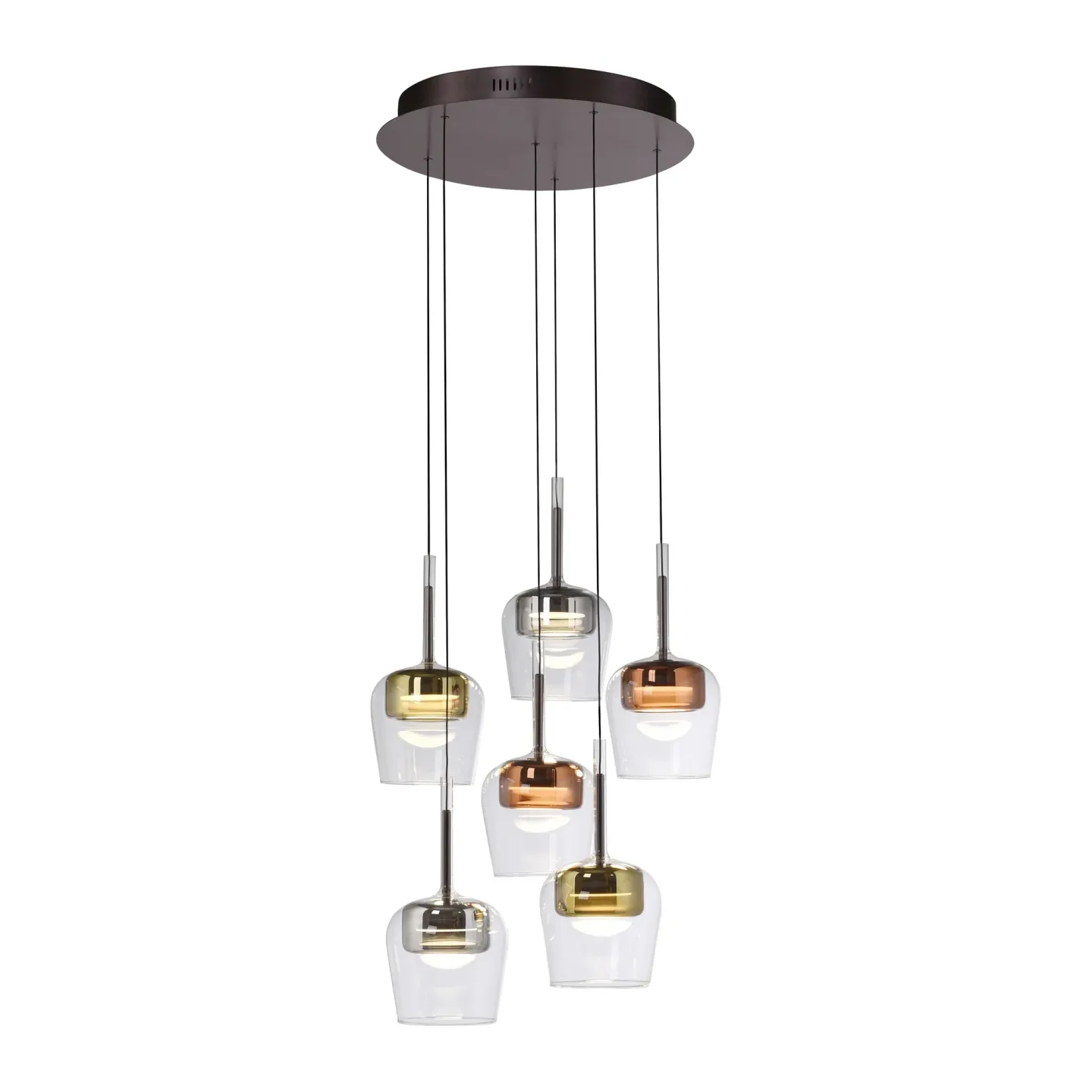 Ribaglob Pendellampe Metal Aura | Schubiger Möbel