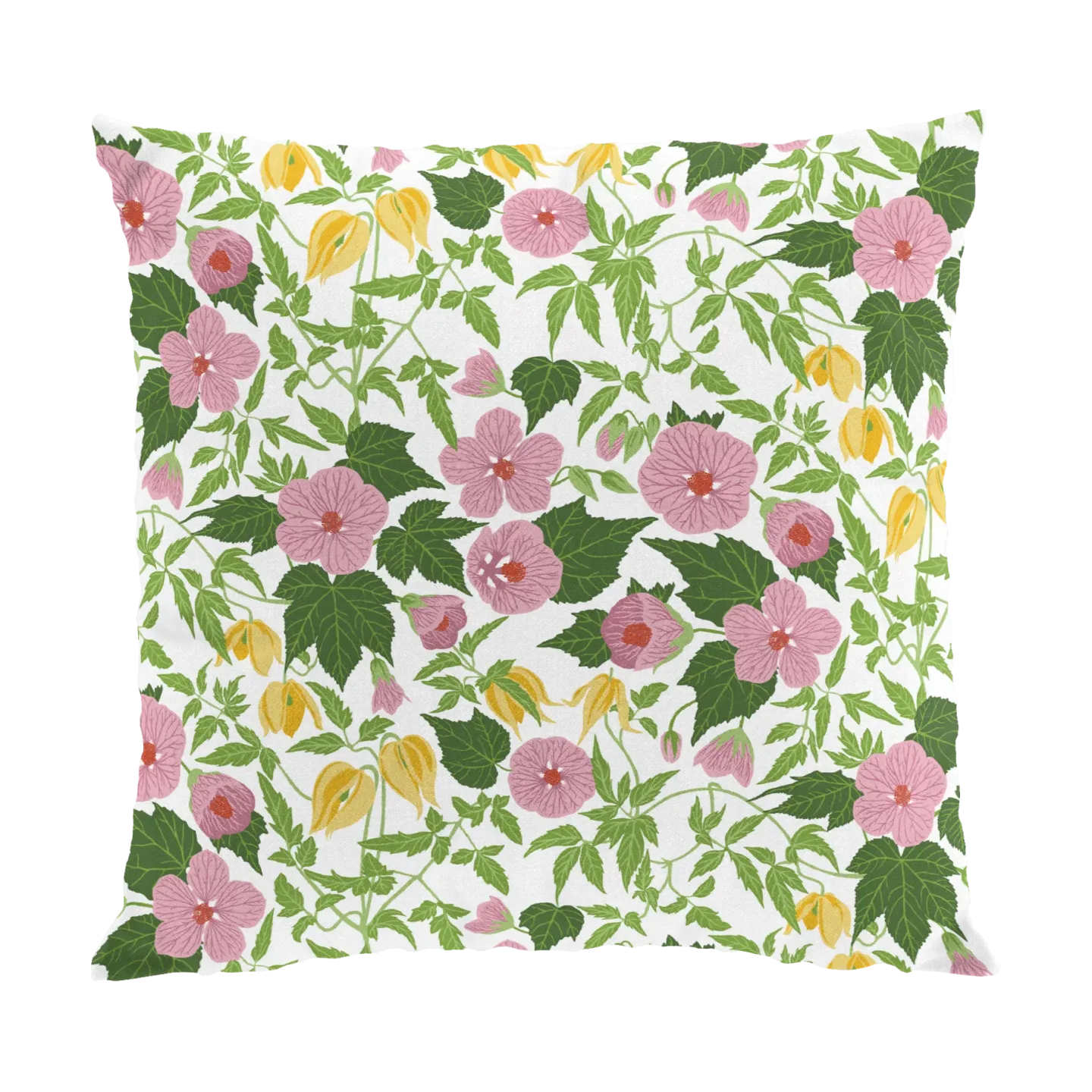 Arvidssons Textil Husknuten kuddfodral 47x47 cm Rosa