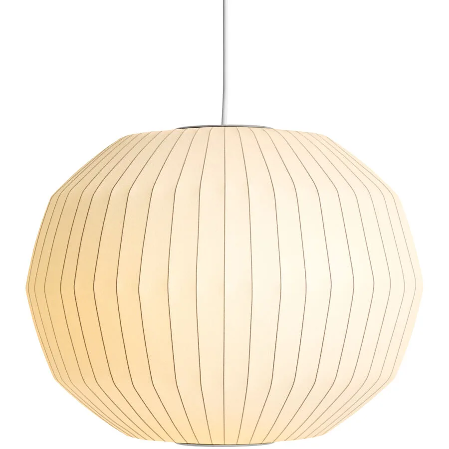 Nelson Angled Sphere Bubble Pendellampe M - Herman Miller - Wohnzimmer - Kunststoff