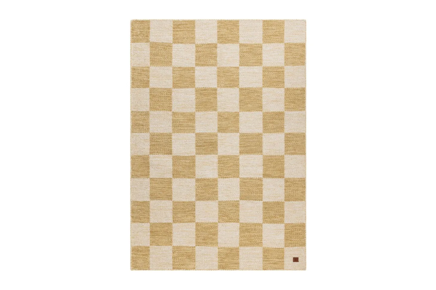 Moharan Ullmatta 240x340 cm Rektangulär - Gul
