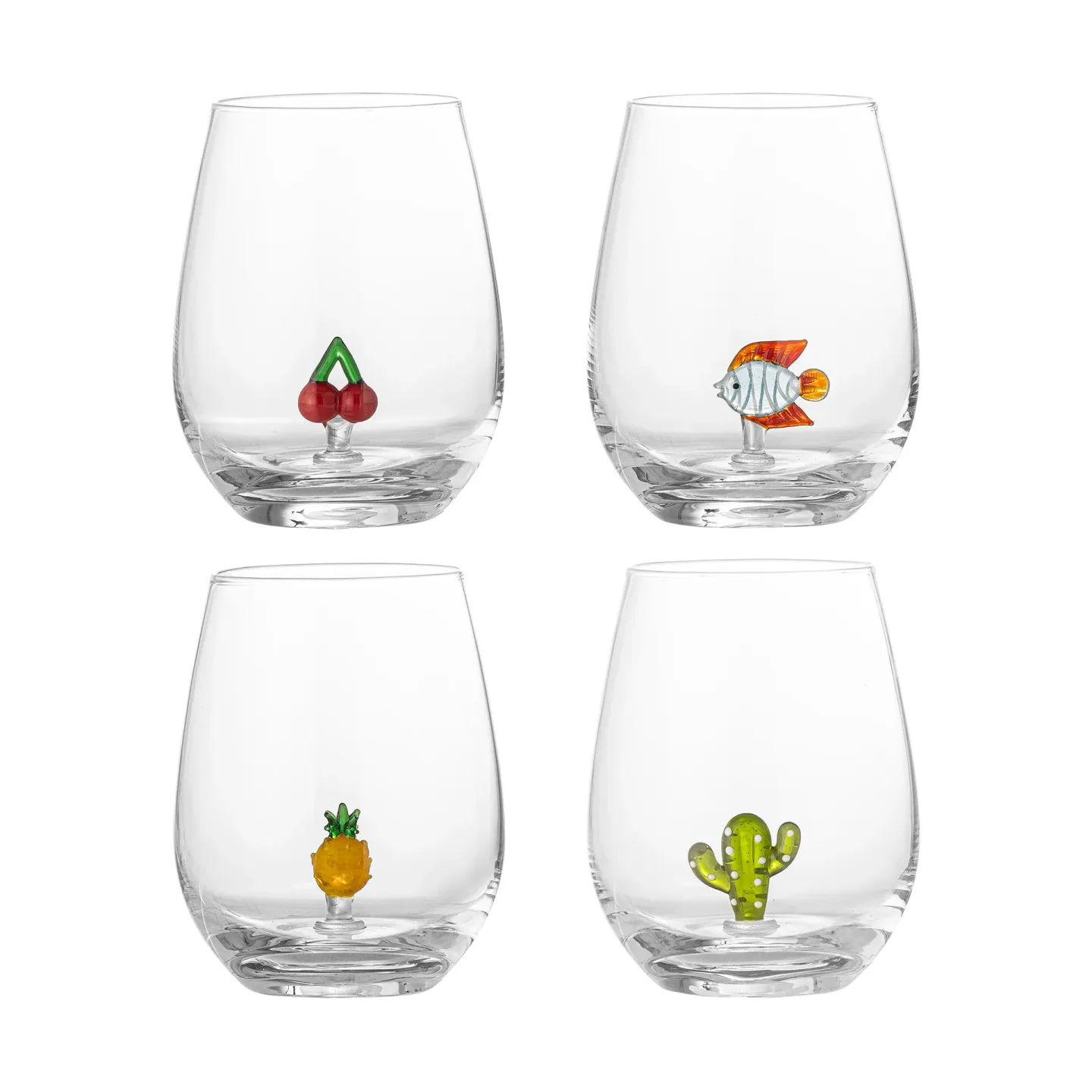 Bloomingville Misa Trinkglas 56 cl 4-teilig Clear