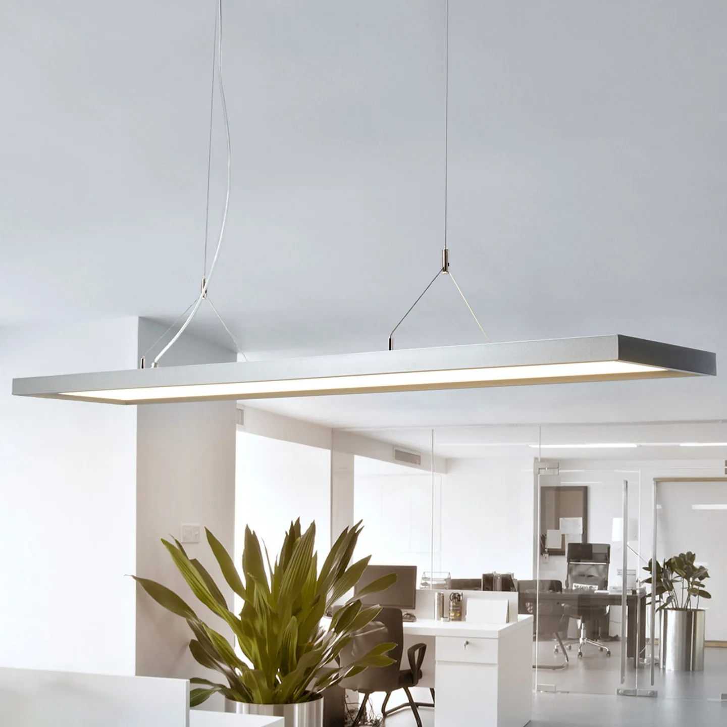 Dorean Pendelleuchte Silver - Arcchio - Arbeitszimmer / Büro - Modern - Metall - Einflammig