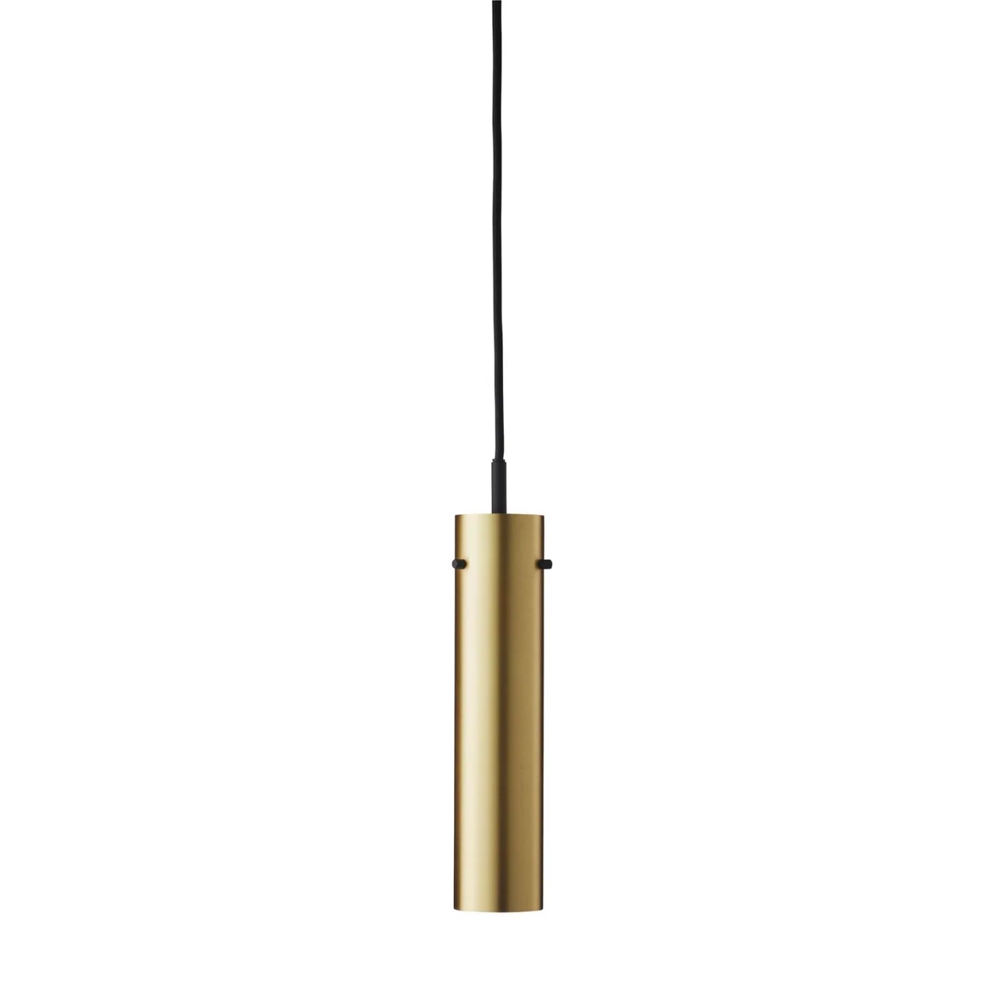 FM2014 Hängelampe, Messing, poliert, Höhe 24 cm - Frandsen - Wohnzimmer - Design - Einflammig