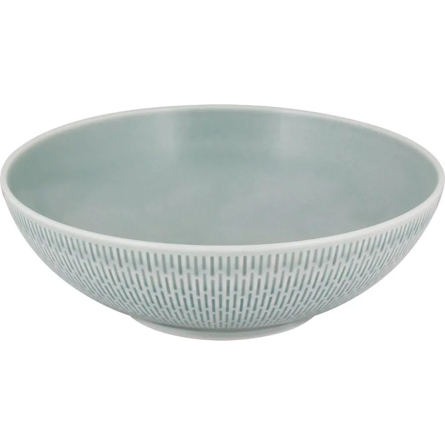 BAUSCHER Schale Scope Blau Porzellan 23 cm 6.2 cm
