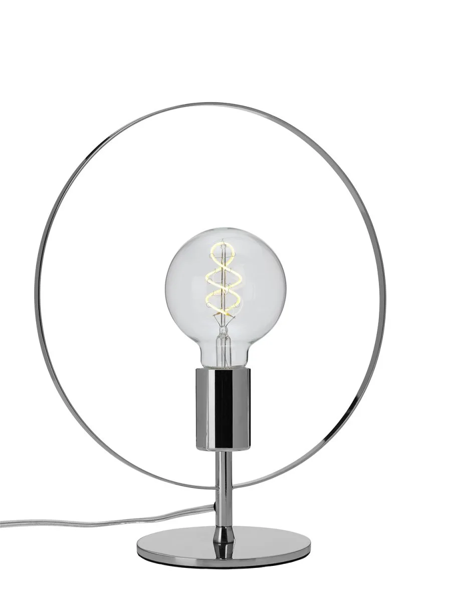 Cottex - Spartan ringo 35cm - Bordslampa - Krom
