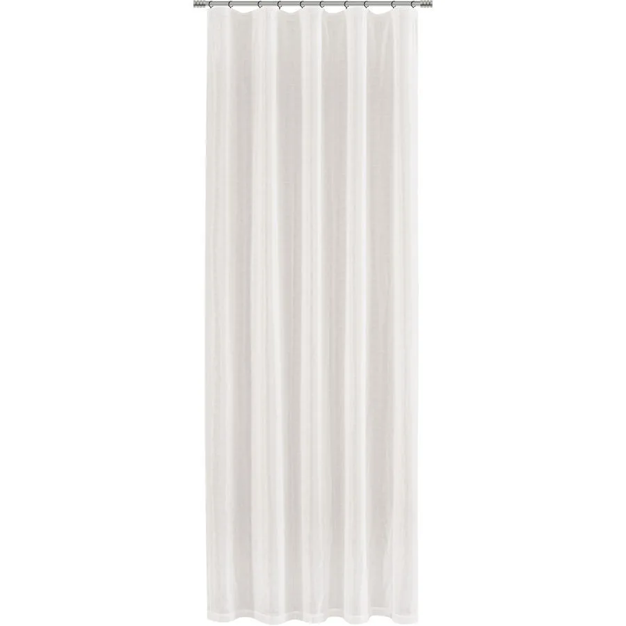 Vorhang Ann offwhite Polyester B 135 cm Transparent