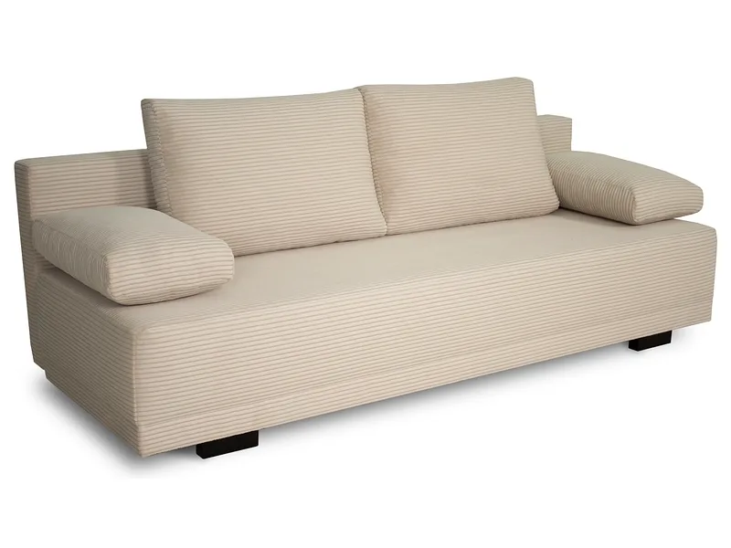 3er Sofa LAURITZ Stoff beige