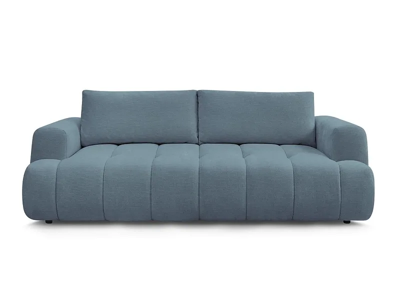 3er Sofa BOBOCHIC FUJI Stoff hellblau