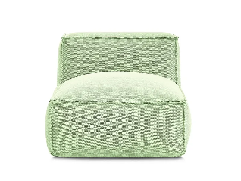 Modulare Sessel für Gartensofa BOBOCHIC BIARRITZ Stoff chiniert grün