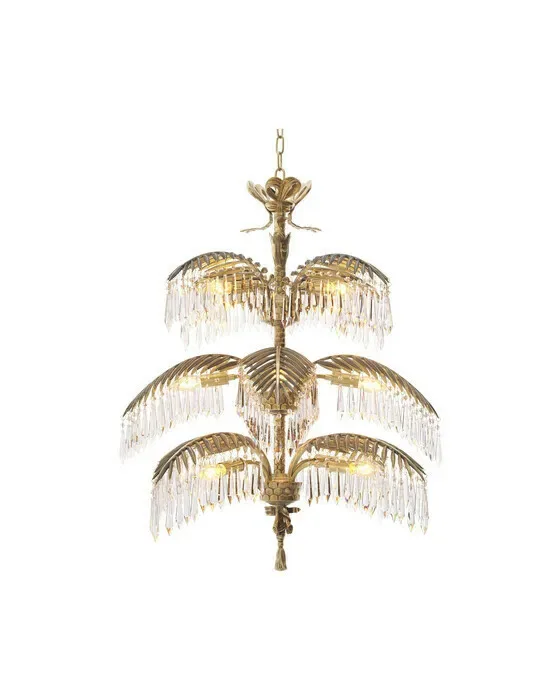 Hildebrandt Chandelier Brass