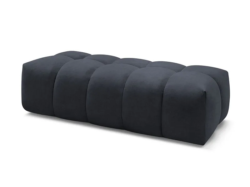 Hocker BOBOCHIC MONT-BLANC 66x180x48cm samt dunkelblau