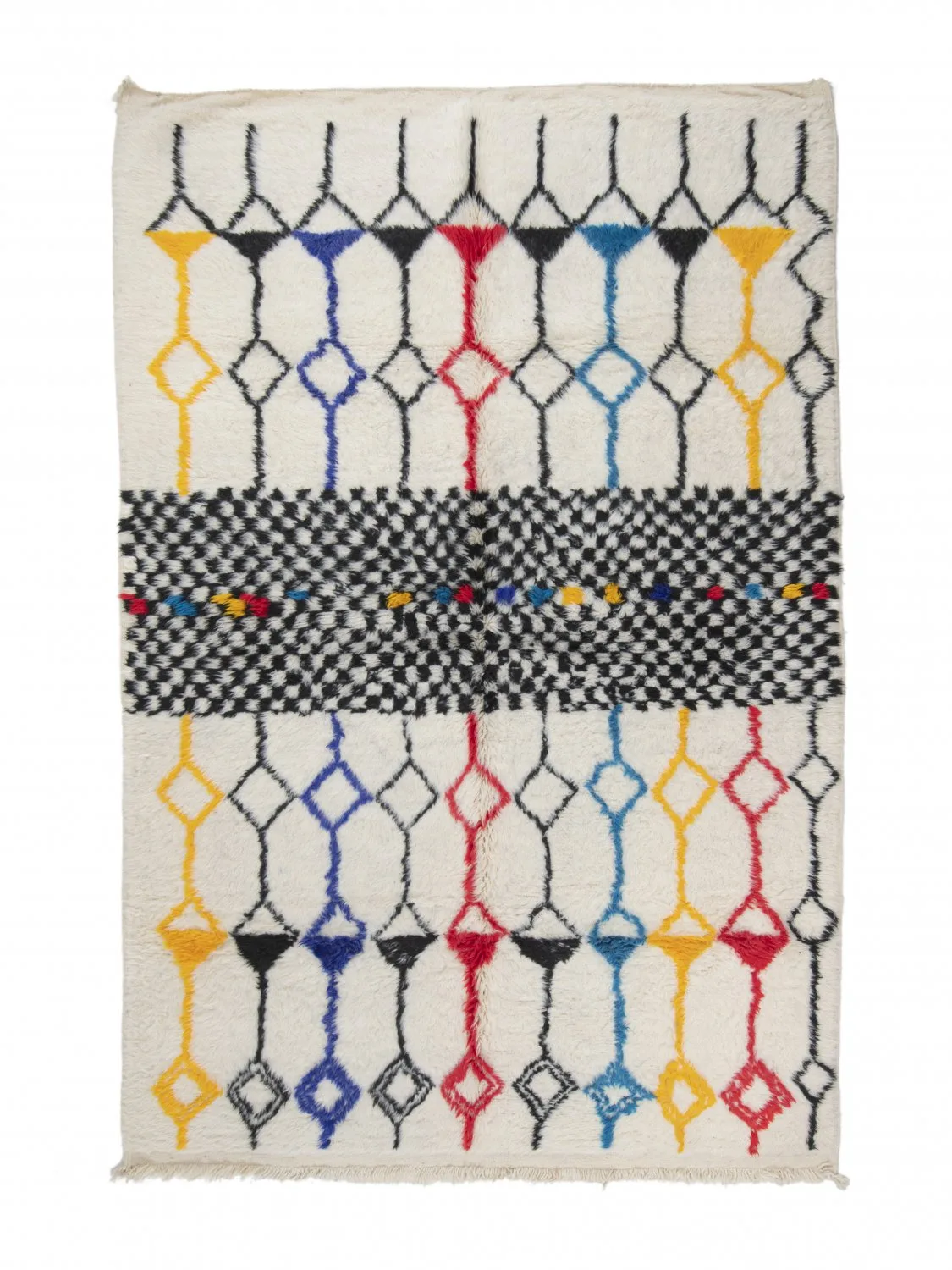 Kelim-teppe Marokkansk Azilal 310 x 210 cm (Størrelse: 310 x 210 cm)