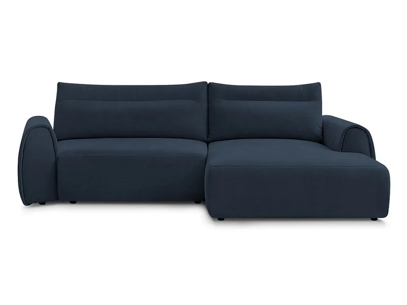 Ecksofa BOBOCHIC ADEN Stoff dunkelblau