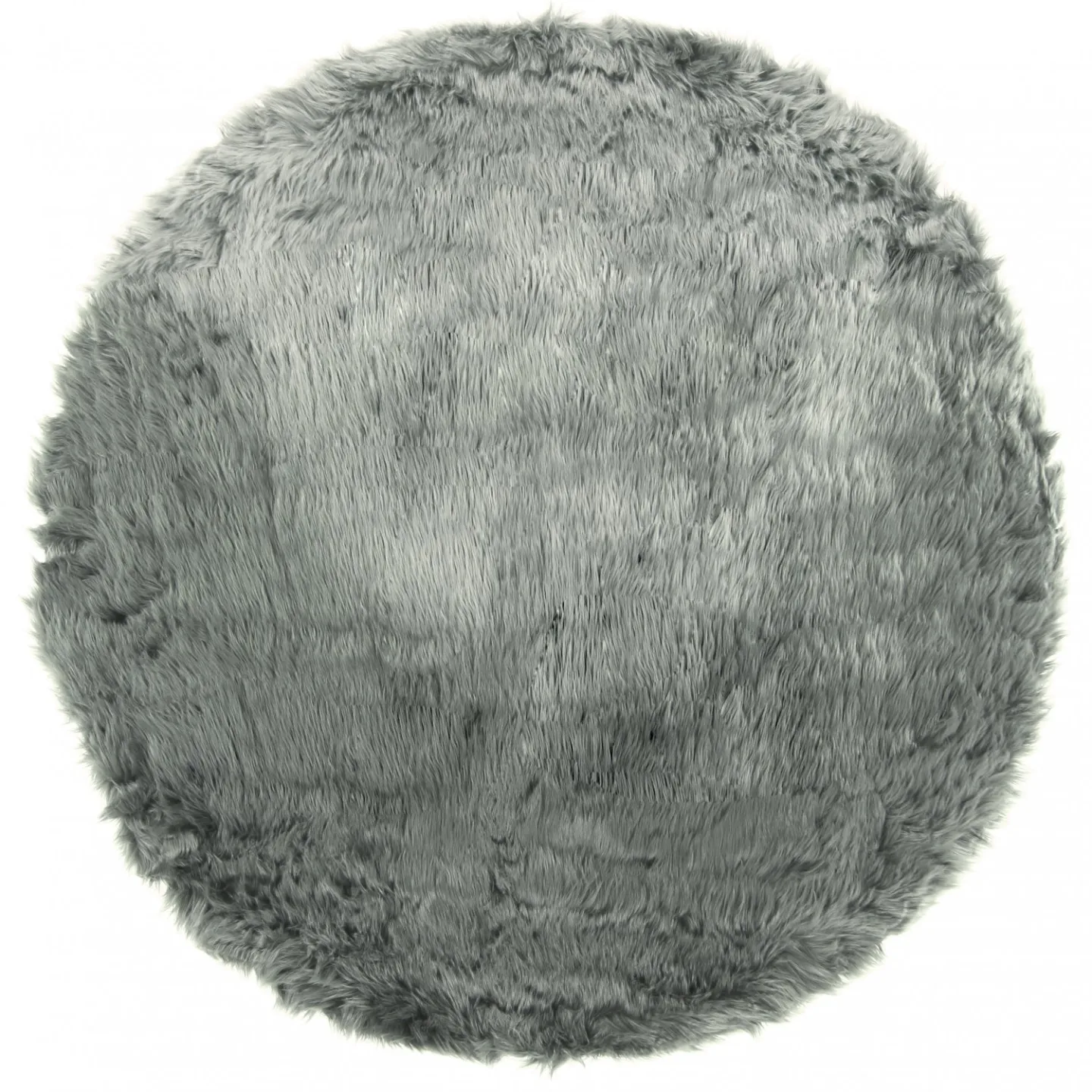 Runde tepper - Pomaire (grå/grønn) (Størrelse: Ø 240 cm)