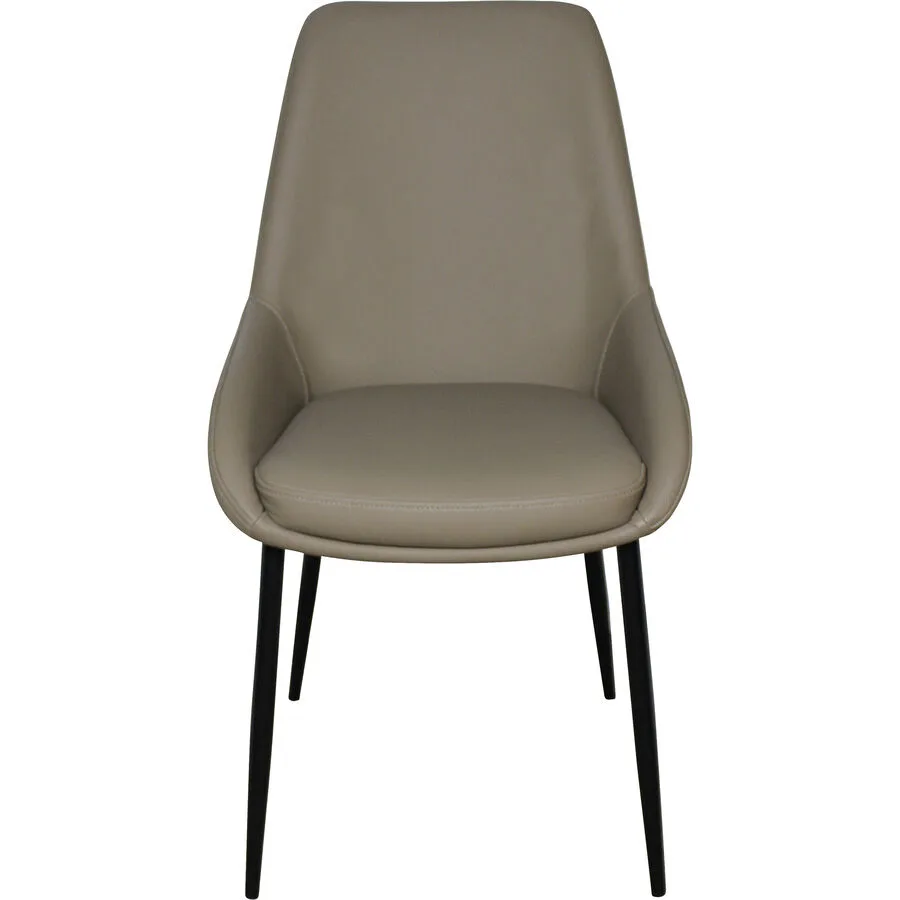Stuhl Eden Luxe braun Leder