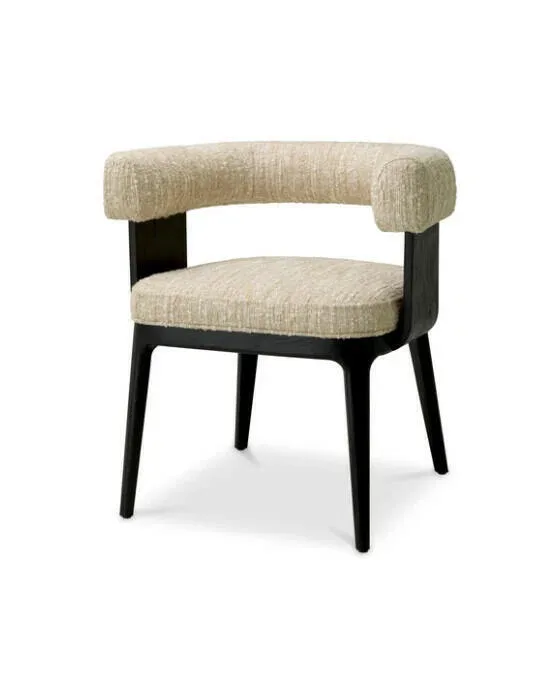 Dubois karmstol bouclé Sonata cream