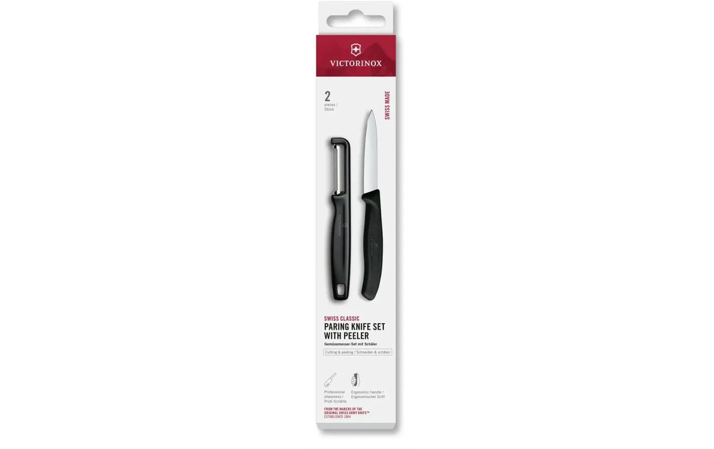 Alltron Messer-Set Swiss Classic, Von Victorinox Schwarz | Schubiger Möbel