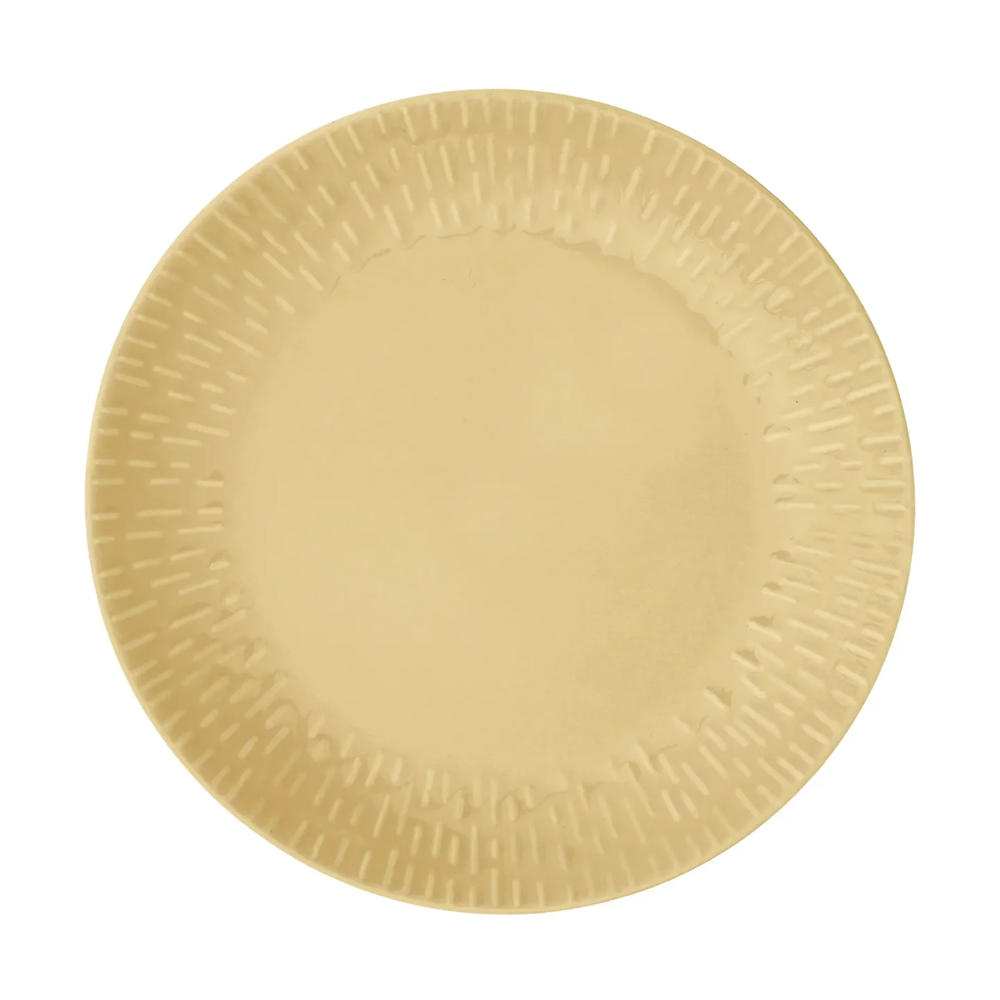 Aida Confetti Teller Mustard, Ø24 cm