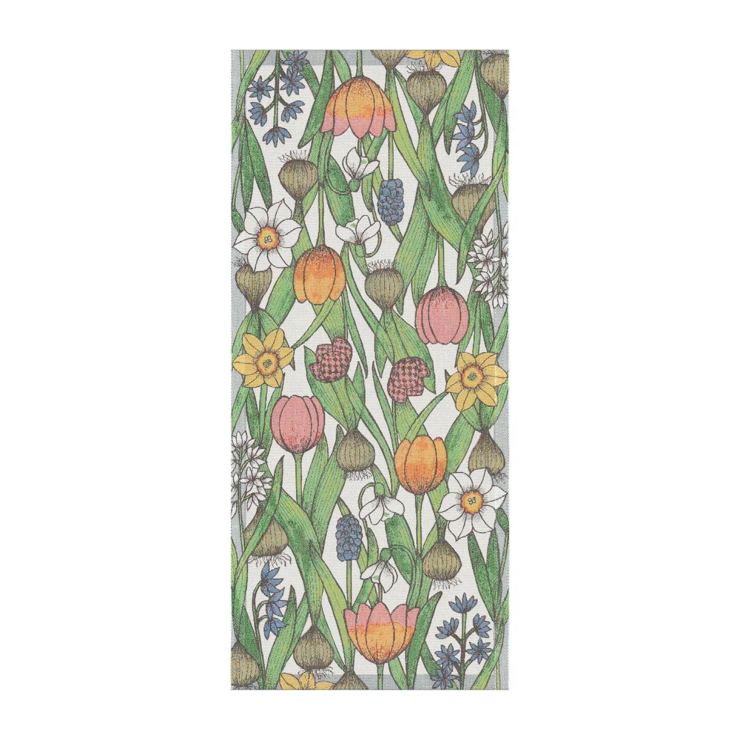 Ekelund Linneväveri Blumenzwiebel Tischläufer 35 x 80cm
