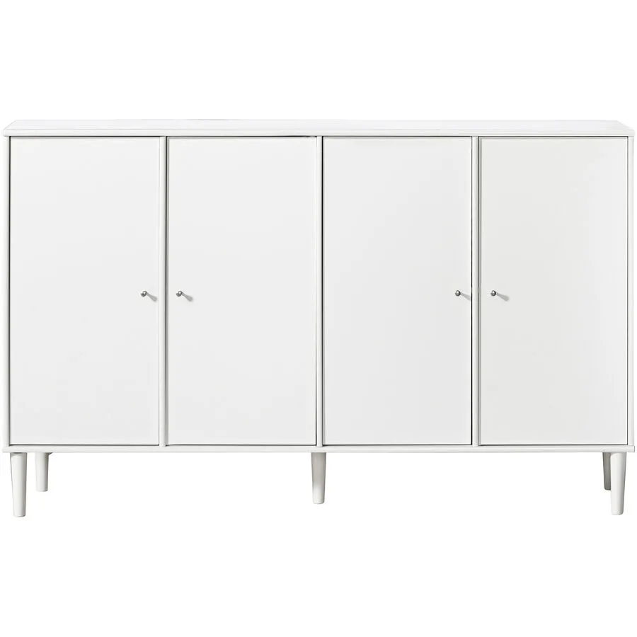 Sideboard Mister Weiss Holzwerkstoff 136 cm 83 cm