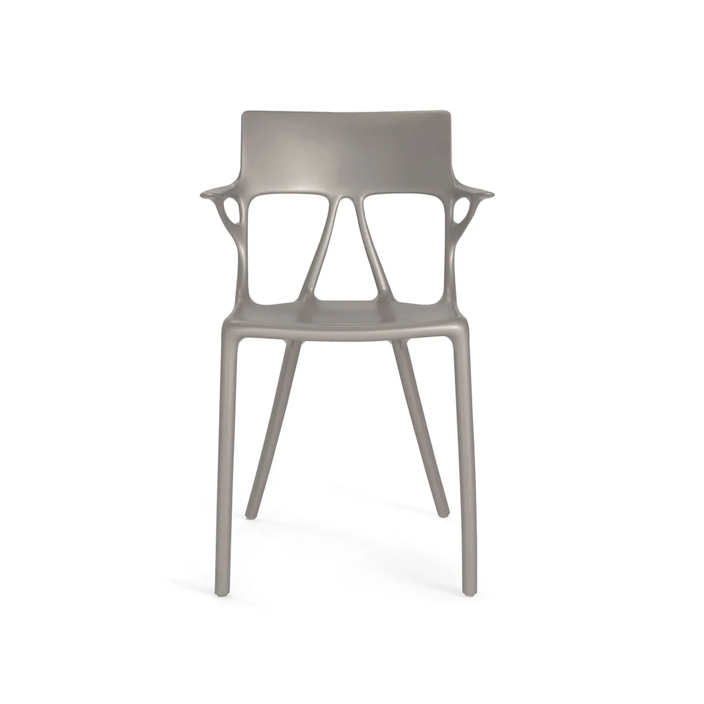 Kartell - A.I. Chair, Gray - Matstolar - Philippe Starck - Grå - Plast