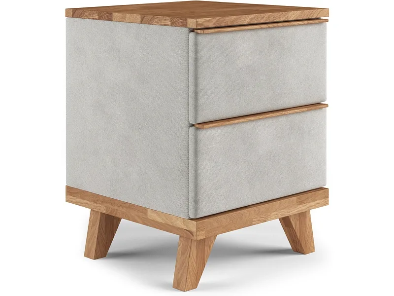 Nachttisch SWISS HOME STYLE ONYX 43x45x57cm elfenbein massives holz