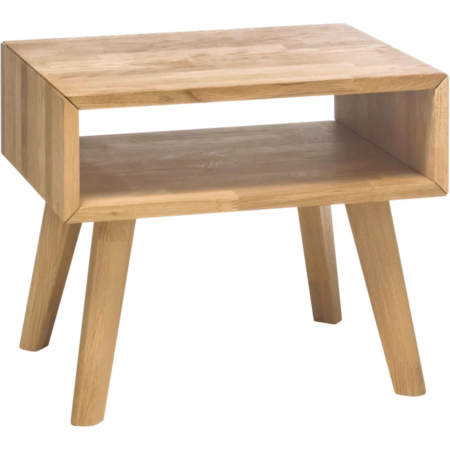 Hasena Nachttisch Fine Moderno buche Kernbuche Massivholz B 50 H 42 cm
