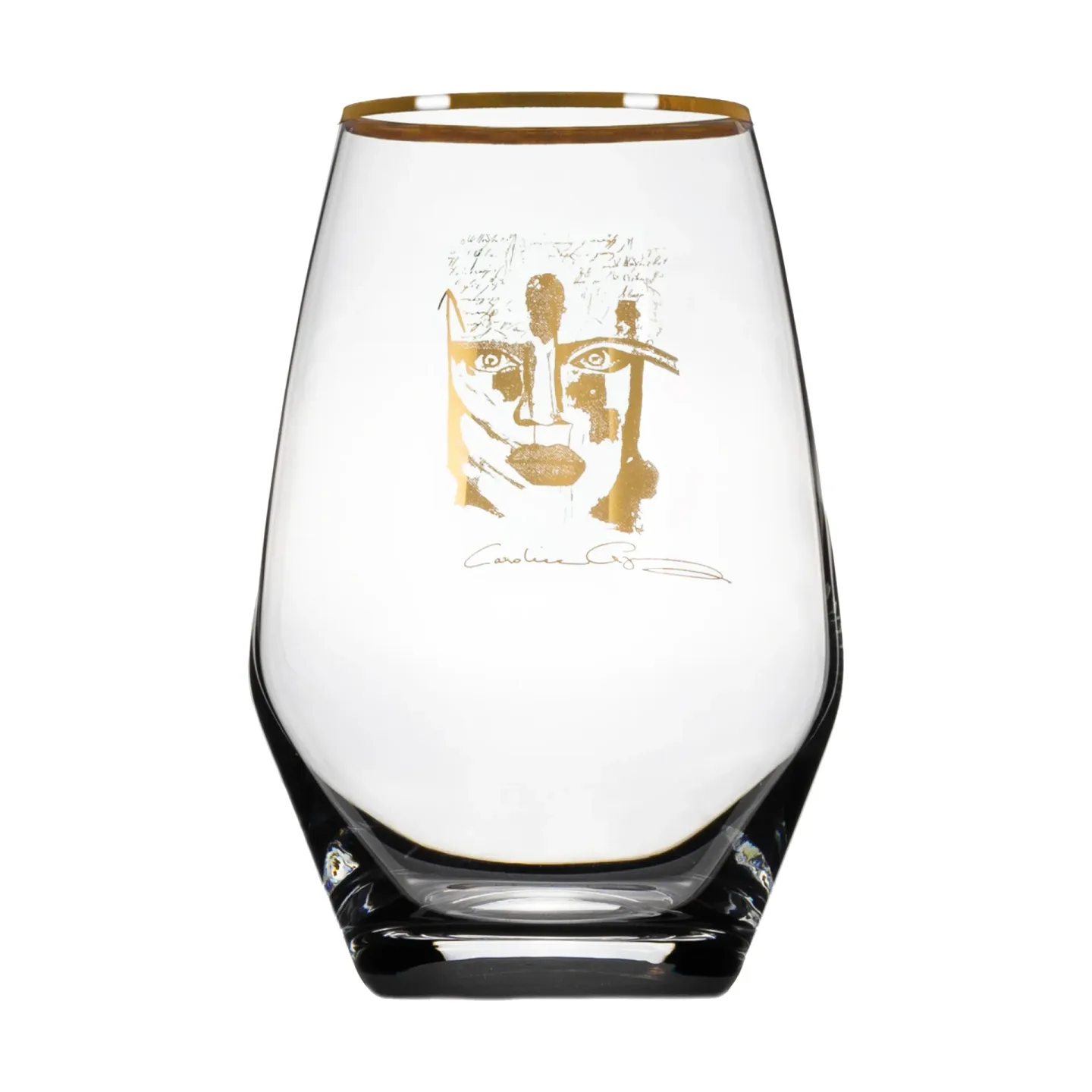 Golden Dream Vattenglas 12 cm - Guld