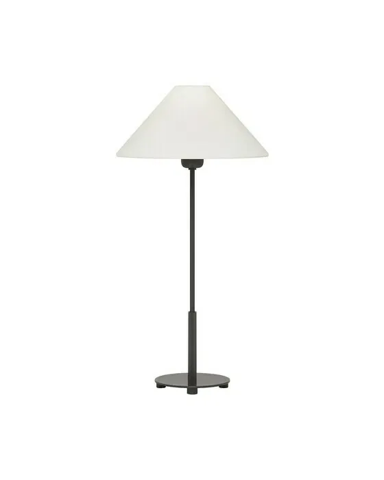Hackney Table Lamp Bronze/Linen Shade