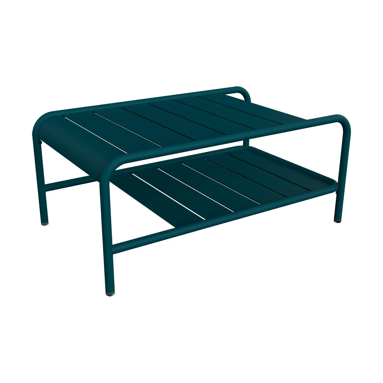 Fermob Luxembourg bord lågt 90x55 cm Acapulco blue (blå)