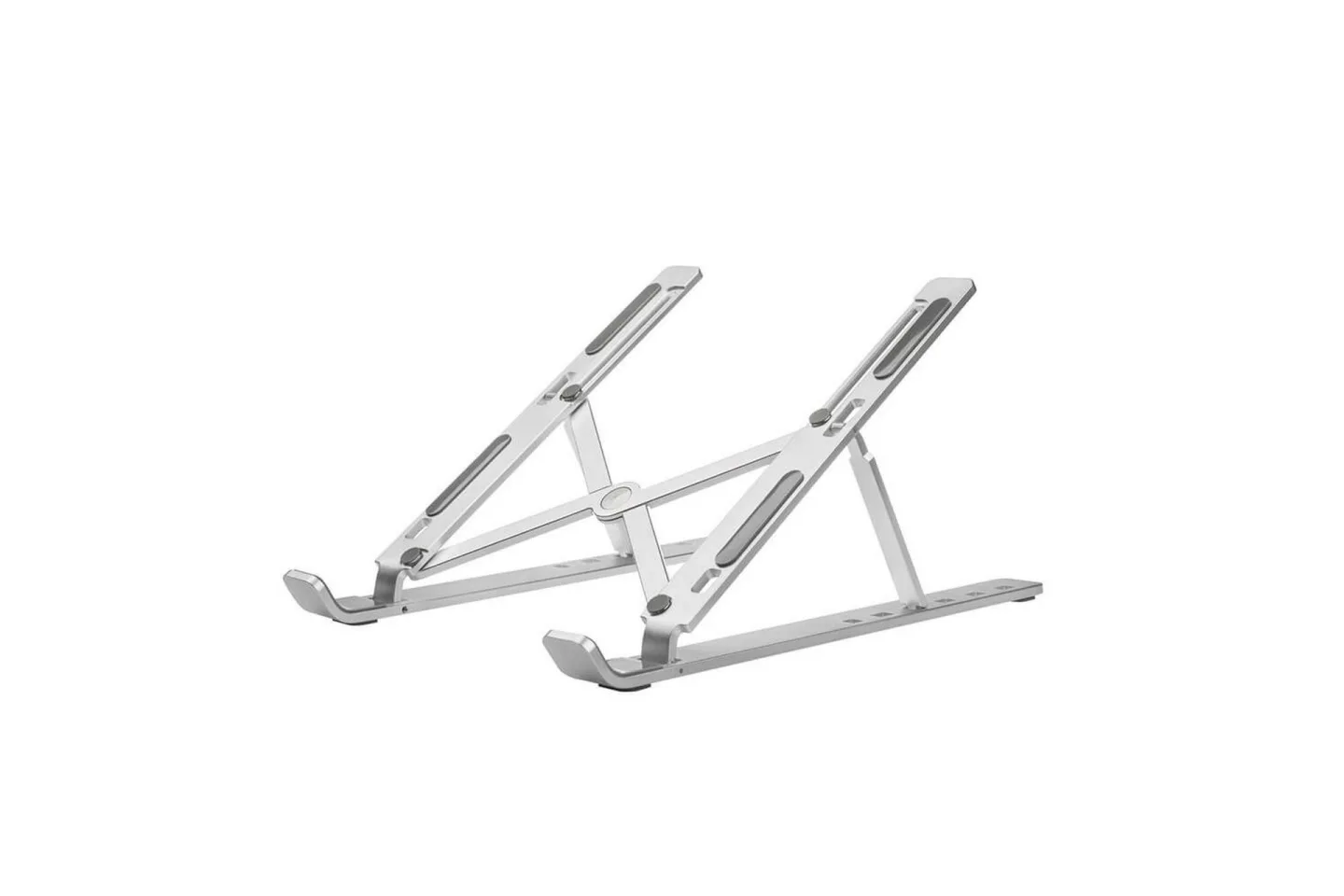 Laptopställ Desire2 Vikbart X-format Aluminium Silver - Silver