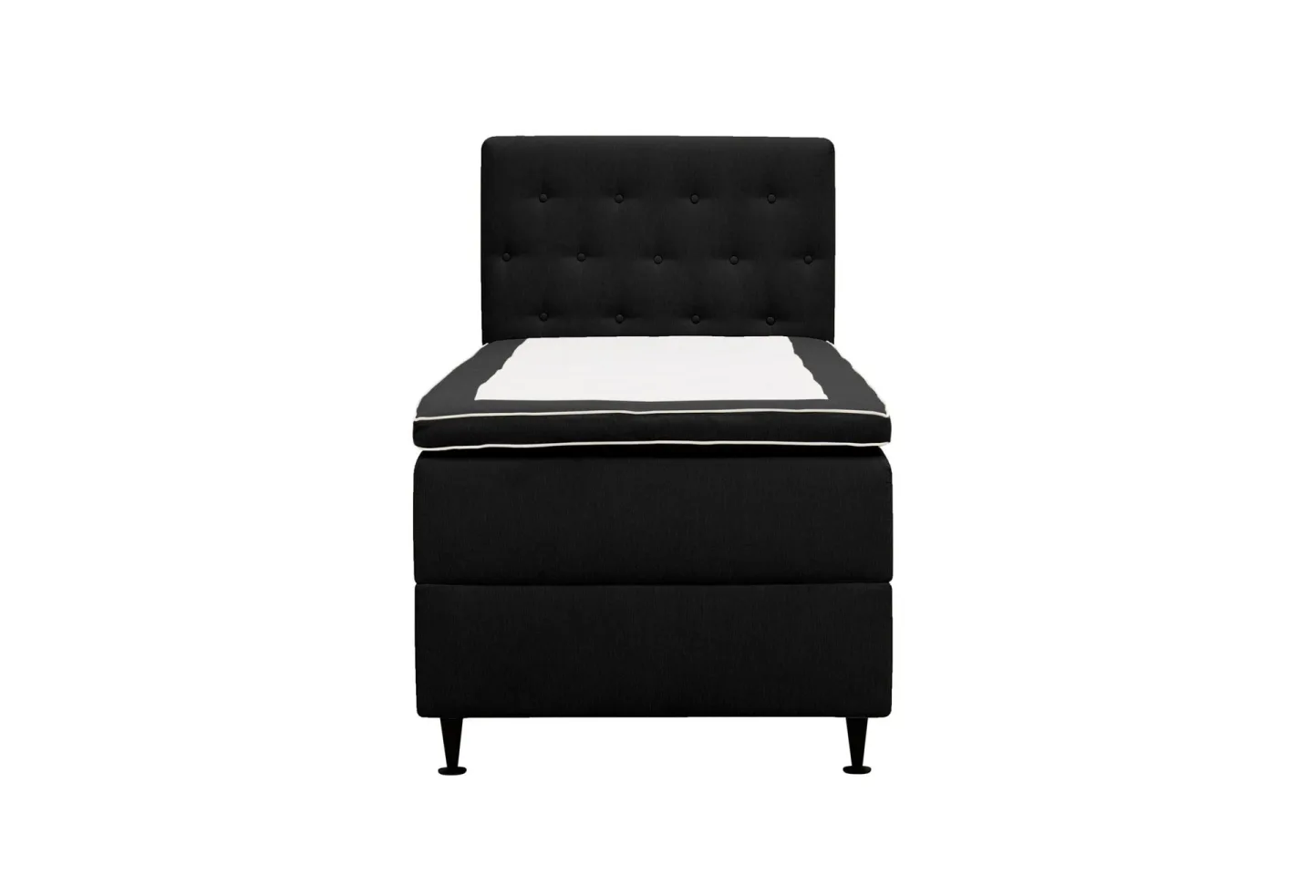 HVILA Plus Komplett Sängpaket med Förvaring 90x200 cm - Antracit