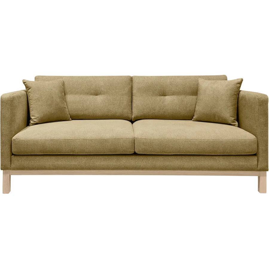 Sofa Woody Ohne Stoff messing B 208 T 89 cm