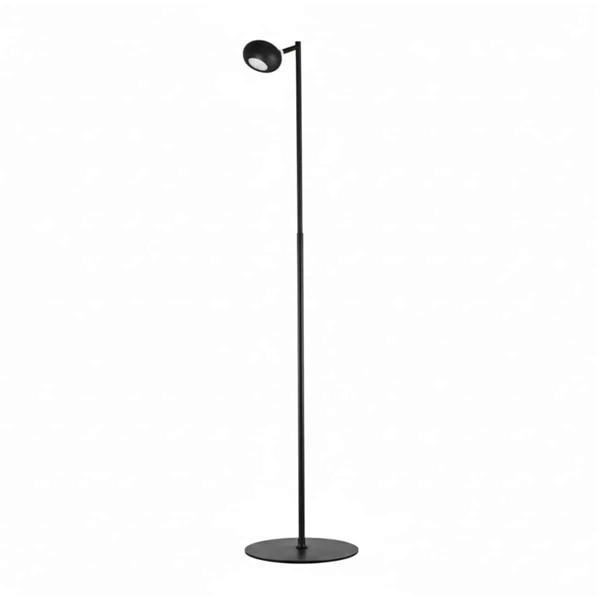 Golvlampa No Cable Uppladdningsbar LED Svart
