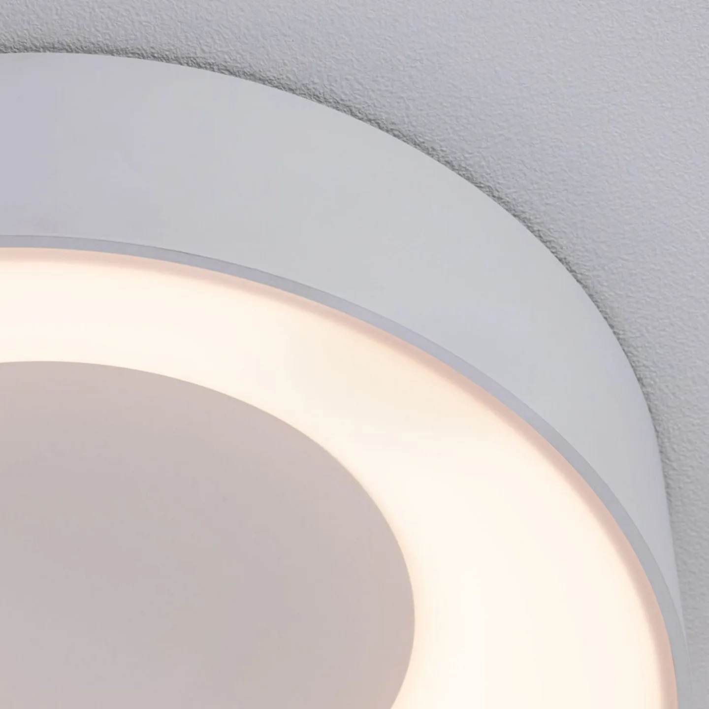 Casca LED loftslampe IP44 1500lm hvid/hvid - Paulmann - Badeværelse - Moderne - Metal - Plafond