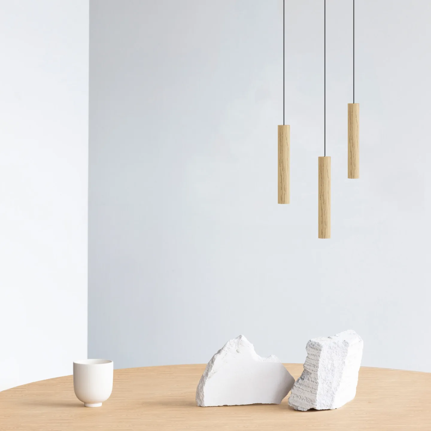 Umage 3 Chimes Leuchte Eiche