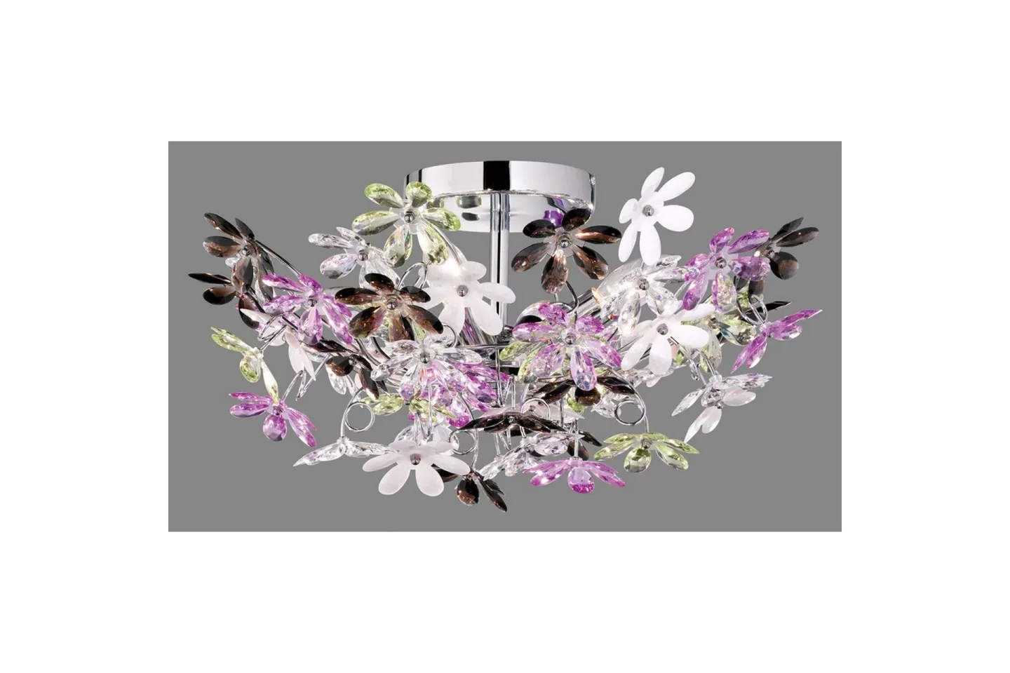 Taklampa TRIO Flower -
