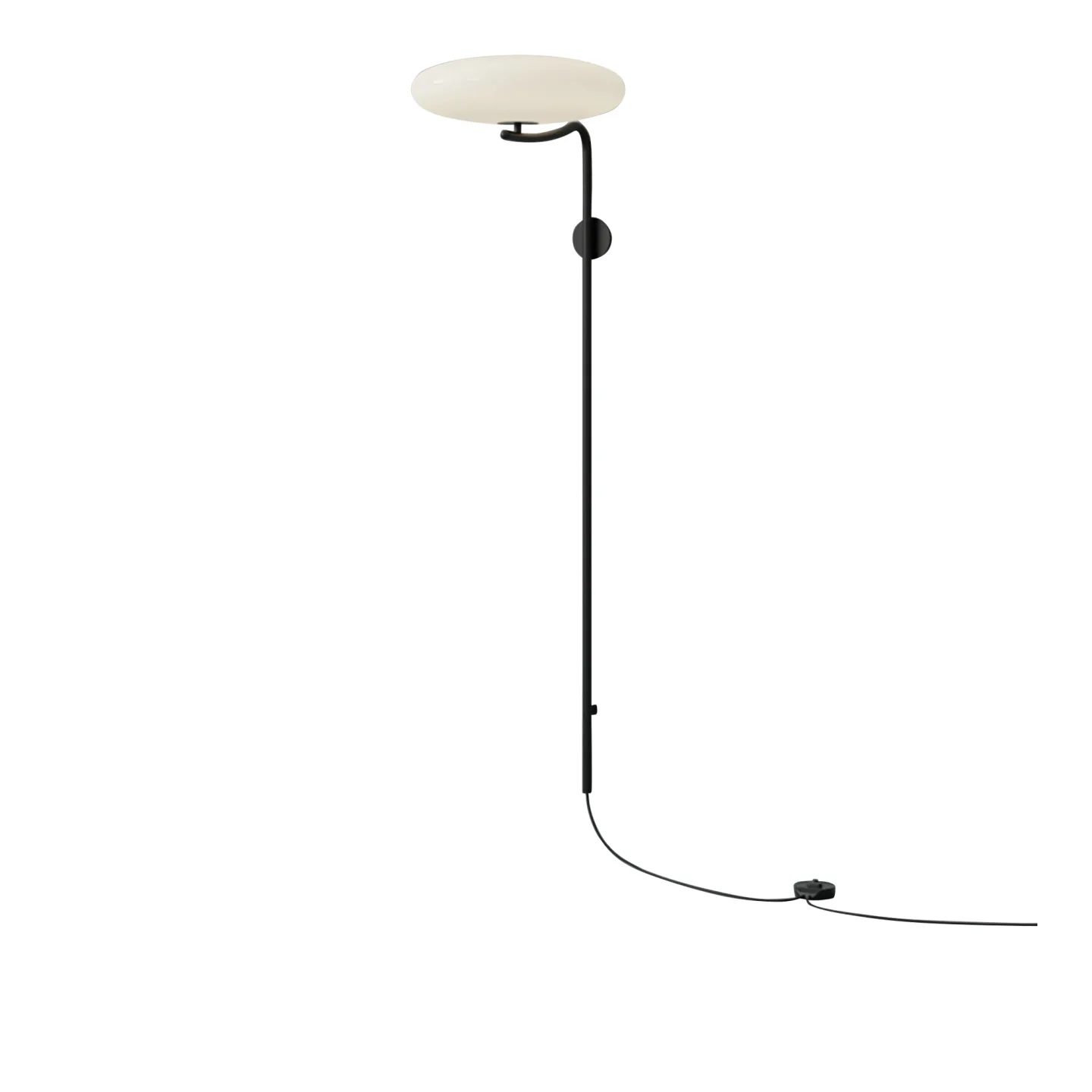 Astep - Model 2065 Wall - Vägglampor - Gino Sarfatti - Svart