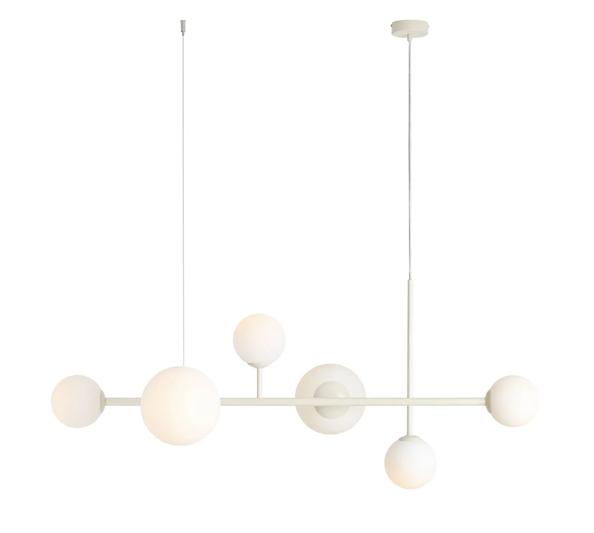 Artera - Dione 130cm - Taklampa - Gräddvit