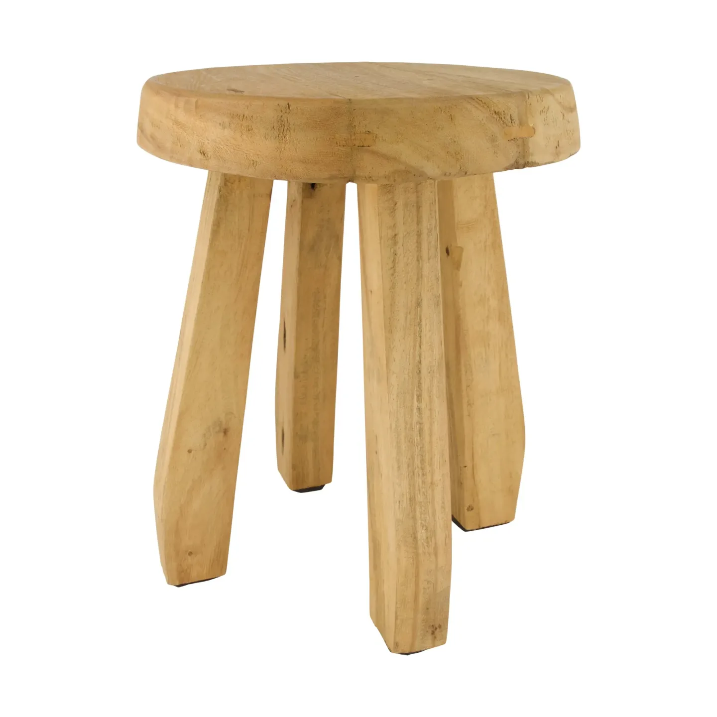 Decofinder Hocker Teakholz Natur H: 39 cm | Schubiger Möbel