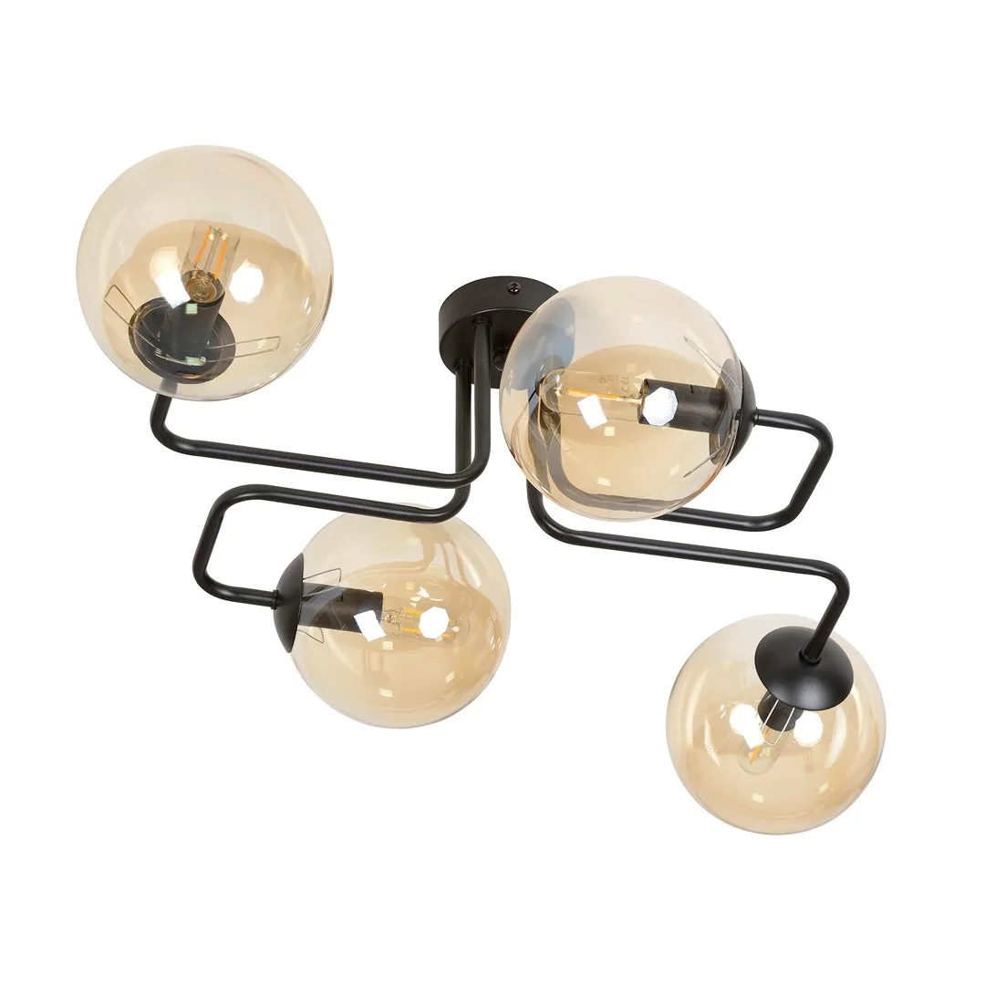 Emibig Lighting - Brendi 55cm - Takplafond - Amber