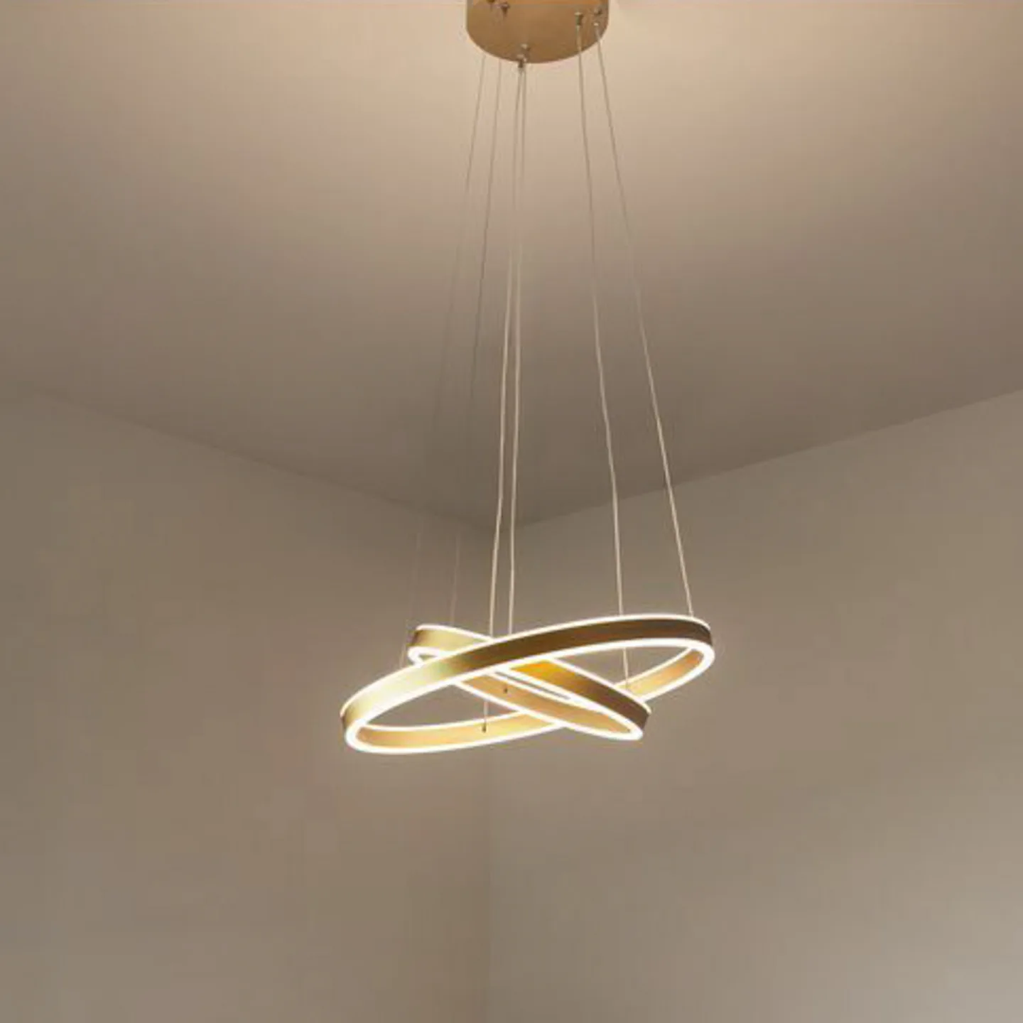 One Double Up/Down Taklampa 2700/3000K Brass - SLV - Vardagsrum - Modern - Metall - Med flera ljuskällor