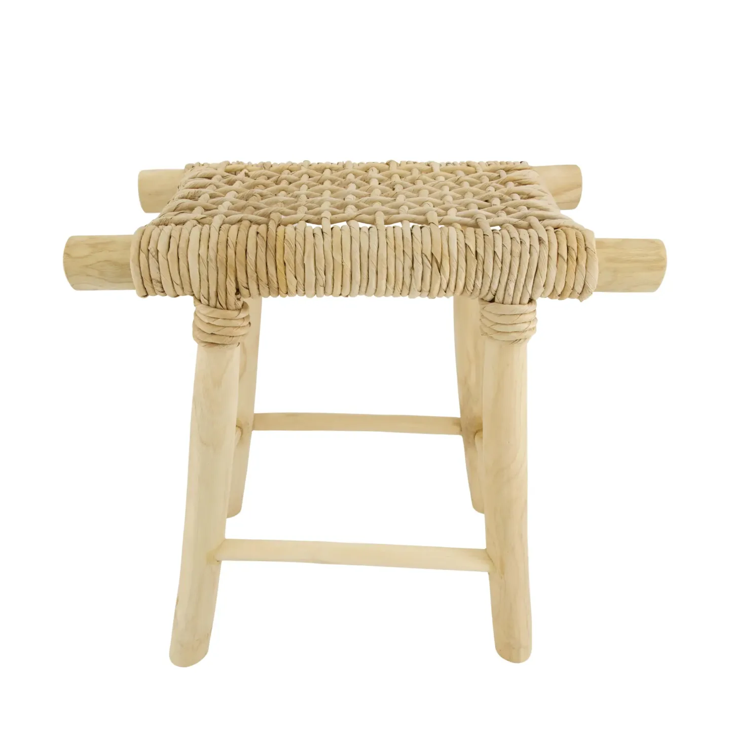 Decofinder Hocker Teakholz H: 45 cm | Schubiger Möbel