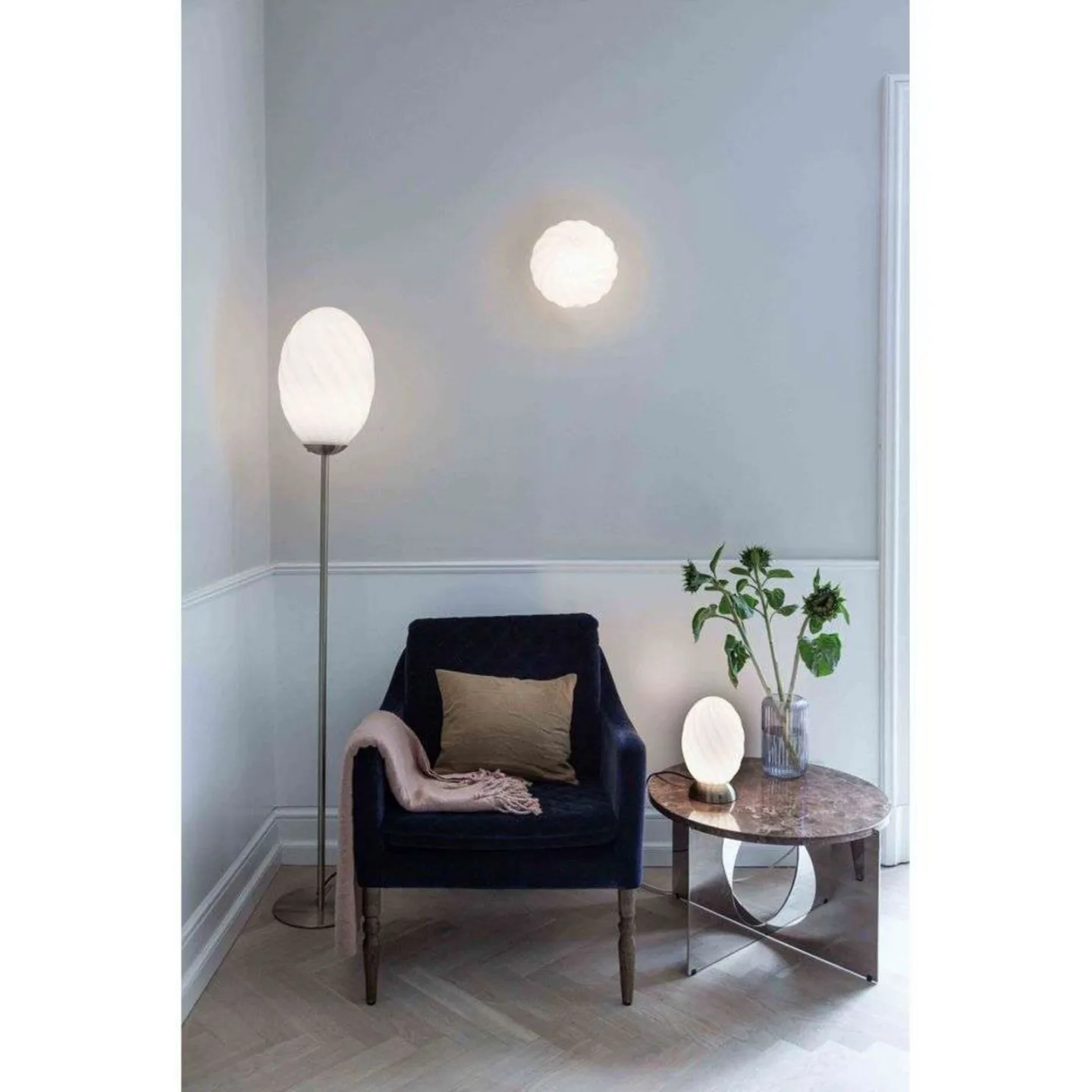 Halo Design - Twist Ø25 - Takplafond - Mässing