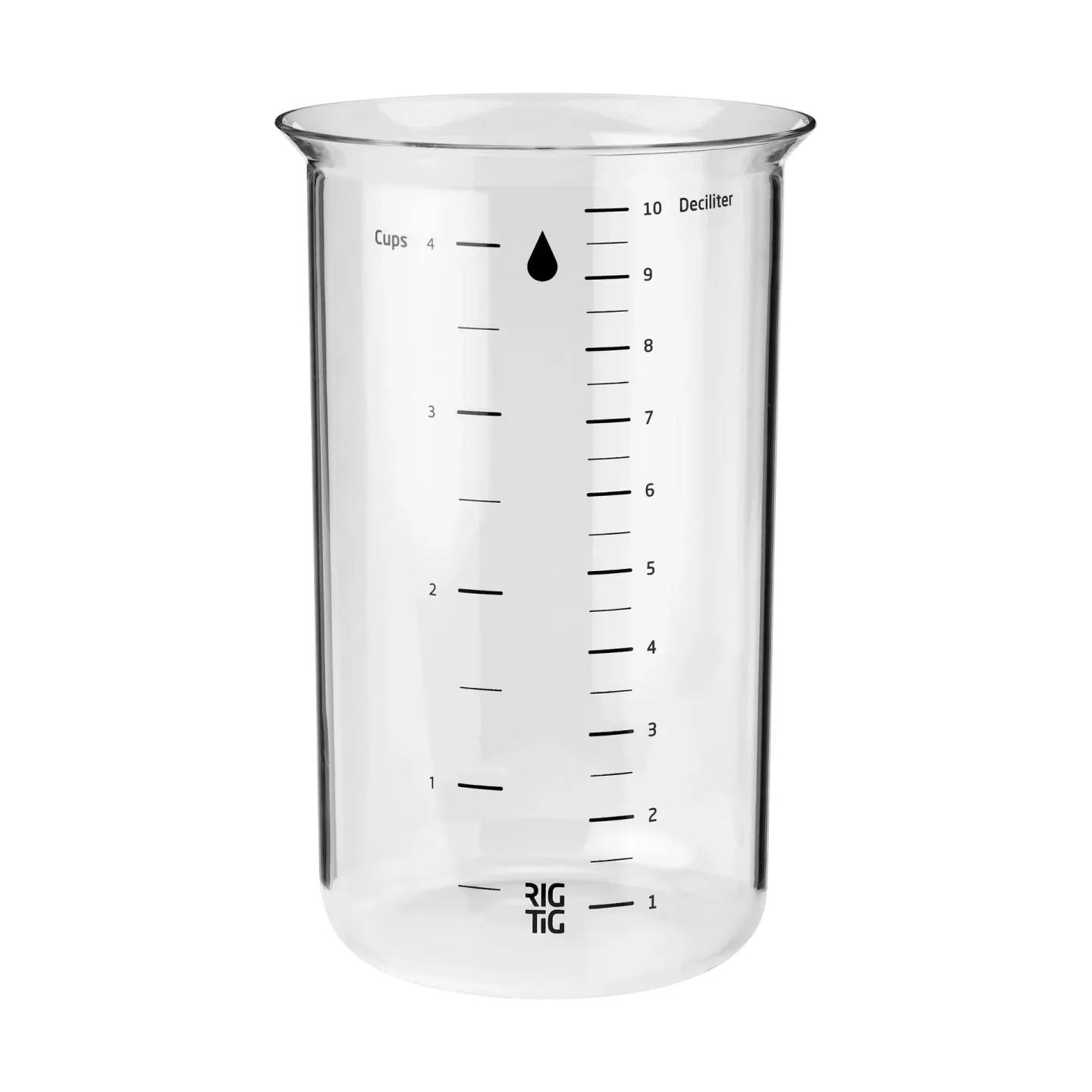 RIG-TIG MIX-IT Messbecher Clear, 1 L